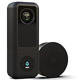 Weber Protect Video Türklingel mit Kamera 2-Draht | Ohne Gebühren, 2K Video, Personenerkennung, Starker WLAN Empfänger, Speicherung auf SD