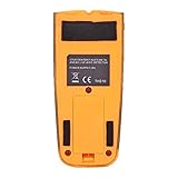 Freon 3 in 1 Metalldetektor Wanddetektor Holzsäulen-Metalldrahtspannungsdetektor-Strahlsäulen-Detektor AC. Spannungswandscanner. (Color : Yellow)