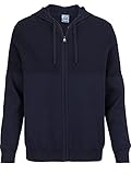 OLYMP Herren Kapuzenjacke Strick,Uni,modern fit,Marine 18,M