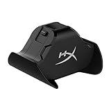 HyperX ChargePlay Duo - Controller-Ladestation für Xbox Series X|S und Xbox One Wireless Controller, inklusive zwei 1400mAh-Akkupacks und zusätzlichen Batterieklapp