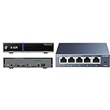 GigaBlue UHD Trio 4K, UHD-GB/004 & TP-Link TL-SG105 5-Ports Gigabit Netzwerk Switch (bis 2000 MBit/s im Vollduplexmodus) b