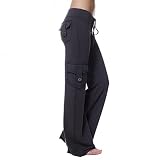 Masrin Jogginghose Damen Einfarbige Yogahose Sporthose Mit Stretch Taille Herbst Workout Leggings Xs 4XL Strumpfhosen Thermohose Wanderhose Trainingshose Outdoorhose Yoga Hosen Sweatp