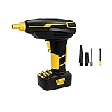 FHDD Drahtlose Auto-Luft-Kompressor-Reifen-Inflator-Luftpumpe Handheld-Schnurloser Digitalanzeige LED-Beleuchtung 2000mAh-Akk