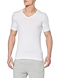 Schiesser Herren Shirt 1/2 Arm Unterhemd, Weiß, XL EU