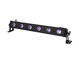EUROLITE LED BAR-6 UV Leiste | Lichteffektleiste (50 cm) mit UV-LED