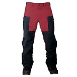 Jones Shralpinist 3L GORE-TEX PRO Pant – Snowboardausrüstung für Erwachsene, Winterausrüstung, wasserdichte Hose, Recco-Technologie, Rot, Größe S