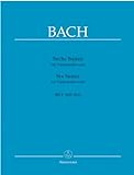 Sechs Suiten für Violoncello solo BWV 1007-1012. Spielp