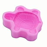 BOENXUA Schildkröten-Silikon-Form-Süßigkeit Topper Backformen Kuchen-Fondant Dekorieren Silikon Backform Schildkröte Silikon Backform Meeresschildkröte Silikonform,R