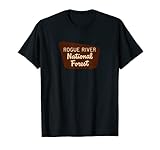Rogue River National Forest Oregon oder Kalifornien Kalifornien Souvenir T-S