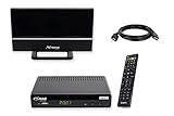 COMAG SL65T2 DVB-T2 Receiver inkl. 3 Monate gratis Freenet TV (Private Sender in HD), PVR Ready, Full-HD, HDMI, SCART, Mediaplayer, USB 2.0, 12V tauglich, 2m HDMI Kabel und DVB-T2 Z