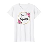 Damen Team Braut Tshirt Bride to be Deko JGA Junggesellenabschied T-S