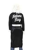 RIC Flair Nature Boy Costume Robe and Wig (Black)