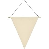 Gergxi Dreieckige Wandflagge, Brosche, leere Wand, Leinwand, Emaille, Schmuckb