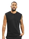 Urban Classics Herren Open Edge Sleeveless Tee T-Shirt, Schwarz (Black 7), XL