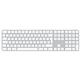 Apple Magic Keyboard mit Touch ID und Ziffernblock (für Mac mit Apple Chip) - Russisch - Silb