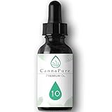 Cannapure PREMIUM ÖL 10 Prozent Tropfen (10 ml) mit Hanfsamenöl I Natur-Komplex 1000 MG I Naturprodukt mit Zertifik