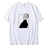 Sommer Unisex 2D Schwarz T-Shirt, Casual Tokyo Ghoul Anime T-Shirt Cosplay