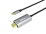 Networx USB-C-Datenkabel, USB-C auf HDMI, 4K x 60 Hz, 1,8 m, g