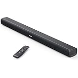 Soundbar für TV Gerät Wireless Subwoofer, SAKOBS 80dB 80W Soundbox mit 4 Integrierten Subwoofern für TV Geräte, Stereo-Surround-Soundsystem für Heimkino Musikstreaming, Bluetooth, DSP, RCA, Opt, 94