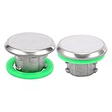 JUSTPENGHUI Haushaltsmischer 2X Cap for TM5 / TM6. Der revolutionäre rotierende Klingenwechsel for Thermomix- Modell TM5 / TM6. Teile Ersatz (Color : Metallic)