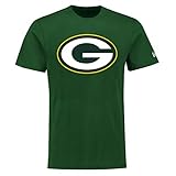 New Era Green Bay Packers T-Shirt - Reverse Base Tee - Green - XL