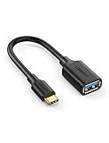 UGREEN USB C auf USB 3.0 Adapter für Laptop Tablet Handy USB C OTG Adapterkabel kompatibel mit iPad Air 2020, MacBook Pro, Galaxy Tab S7, S21 S20 S10 S9 S8 A51 A21s A21e, nova 7i, Sony Xperia XZ usw