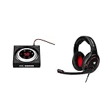 EPOS I SENNHEISER GSX 1200 PRO professioneller Gaming-Audioverstärker mit 7.1 Surround Sound, separater Regelung für Spiel-Audio und Chat schwarz & I Sennheiser Game One Gaming-Headset schw