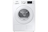 Samsung Wärmepumpentrockner DV80TA020TE/EG, Wechselbarer Türanschlag, Knitterschutz, Optimal Dry, Komfort 2-in-1-Filter, Super Kurz ‘35, 8 kg, Weiß