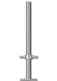 Fußplatte Eco mit Stahlspindel | Rollfix® 2.0 (4 Stück)