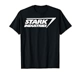 Marvel Iron Man Stark Industries Logo Graphic T-S
