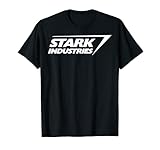 Marvel Iron Man Stark Industries Logo Graphic T-S