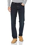 Camel Active Herren relaxed fit Woodstock Loose Fit Jeans Dunkel Blau 34W / 34L