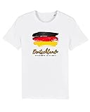 T-Shirt Deutschland, Baumwolle, Bio-Baumwolle, Damen, Herren, Kids Größe XL