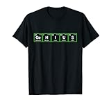 Genius Science Periodensystem Chemie Lehrer Nerd Geschenk T-S