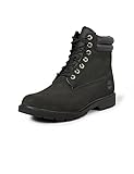 Timberland Herren 6 Inch WR Basic Stiefel, Black Nubuck, 42 EU