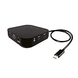 i-tec Thunderbolt 3 Dockingstation 2x4K - 1x DisplayPort, 1x HDMI, 1x USB 3.1, 1x USB 2.0, 1x GLAN Ethernet, 1x Audio - für MacOS, Windows, Linux