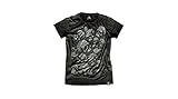 Converse T-Shirt Crew SS Skull Black tg, Schwarz L