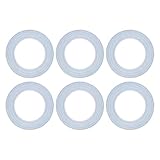 T&N Ersatz Dichtungsringe 6er Set - Glasflasche Classique 550ml - Santé 750ml - Grande Classique 1 Liter / 1000 ml - Glasflaschen 6er Set,