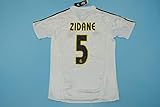 Generic Zidane#5 Retro Trikot 2004-2005 White Color (XL)