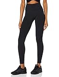 Amazon-Marke: AURIQUE Damen Thermo Lauf-Leggings, Schwarz (Black), 38, Label:M