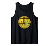 Frosch mit Krone und Ritter, König oder Prinz Parodie Tank Top
