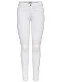 ONLY Damen Jeanshose Onlultimate Soft Reg. Skinny White Noos, Weiß (White White), 42/L32 (Herstellergröße: XL)