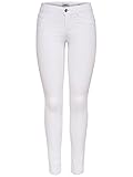 ONLY Damen onlULTIMATE Soft REG. Skinny NOOS Jeanshose, Weiß (White White), 38W / 30L