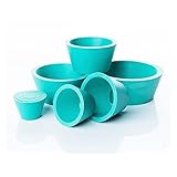 CML 1Set grünes Laborfiltereinheit Gummi-Filter-Buchsen-Stecker Filter-Becher-Filter-Flaschen-Dichtungsring Buchner T
