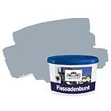 Capital Paint Dispersions- Fassadenfarbe mit Siloxan bunt GRANIT 3 5,0 L