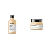 L'Oréal Professionnel | Serie Expert Pflegeset für strapaziertes Haar | Absolut Repair Shampoo, 300 ml & Maske, 250