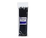 GW Kabelbinder-Technik, Kabelbinder wiederlösbar 300 x 4,8 mm, schwarz, 100 Stück, GTRN-300STBC