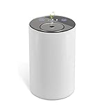 LKNJLL Diffusor für ätherische Öle wasserloser batteriebetriebener Diffusor für Zuhause, Aromatherapie-Diffusor für Auto, weiß