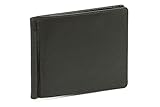 LEAS Dollar Clip Geldscheinklammer Geldklammer Money Clip ohne Kleingeldfach Echt-Leder, schwarz Special E