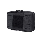 oshhni Gürteltasche Tragbare Ausrüstung Zubehör Kampfwerkzeugtasche Gürteltasche Organizer für die Jagd im Freien - Schw